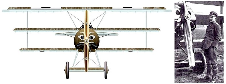 Fokker F.I Вернера Фосса