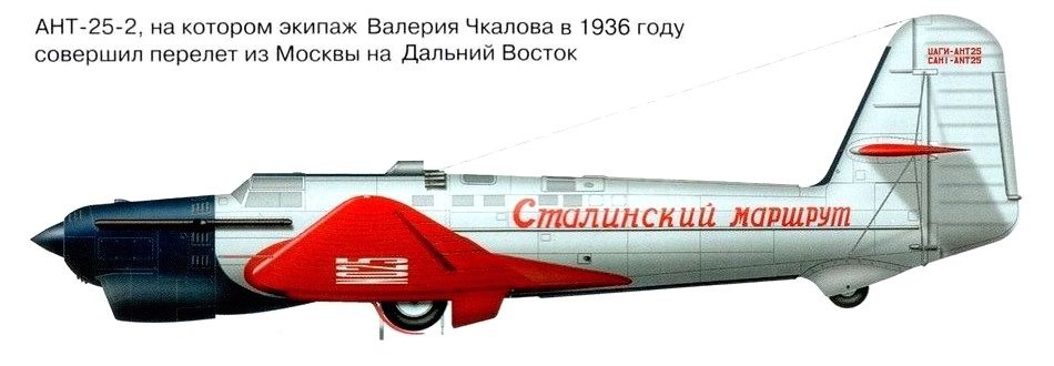 Самолёт АНТ-25 (РД)