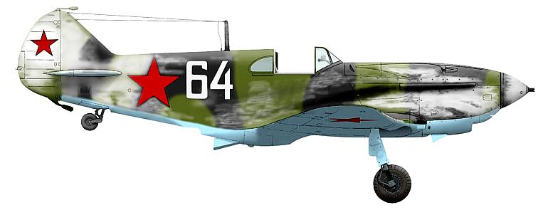 ЛаГГ-3 из 3-го ГвИАП ВВС КБФ.