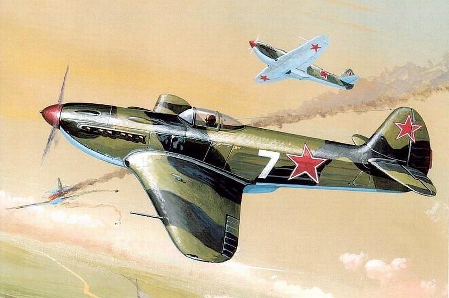 Истребитель Як-3, 1945 год.