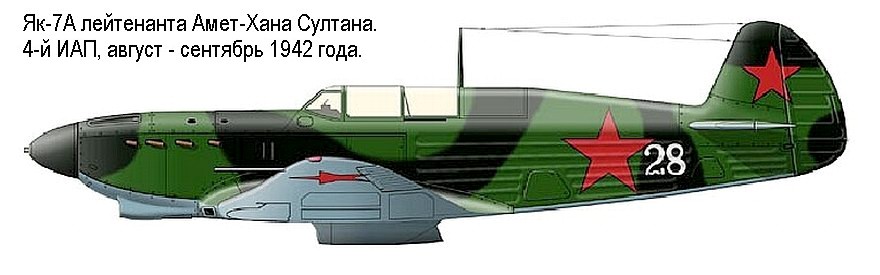 Як-7А Амет-Хана Султана