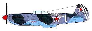 Як-3 Н.Ф.Денчика, 1945 год