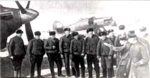 Советские и английские лётчики