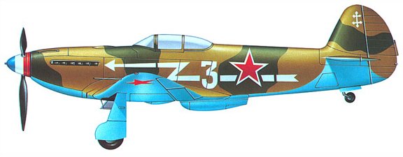 Истребитель Як-3 полка 'Нормандия'