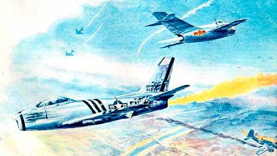 Поединок МиГ-15 и F-86