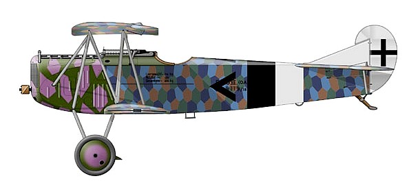 Fokker D.VII из Jasta 68