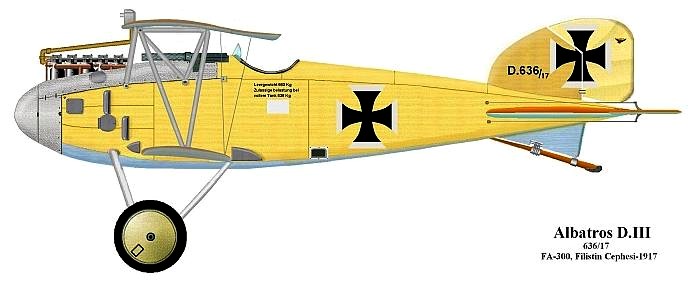 Albatros D.III из состава FA-300.