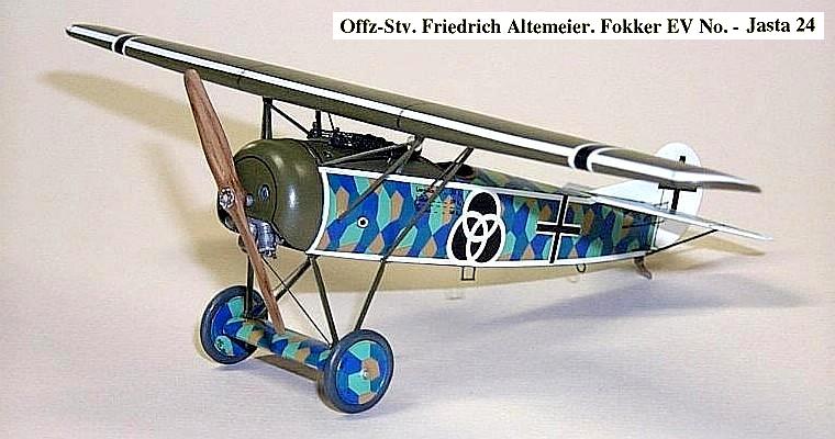 'Fokker E.V' Ф.Альтемайера