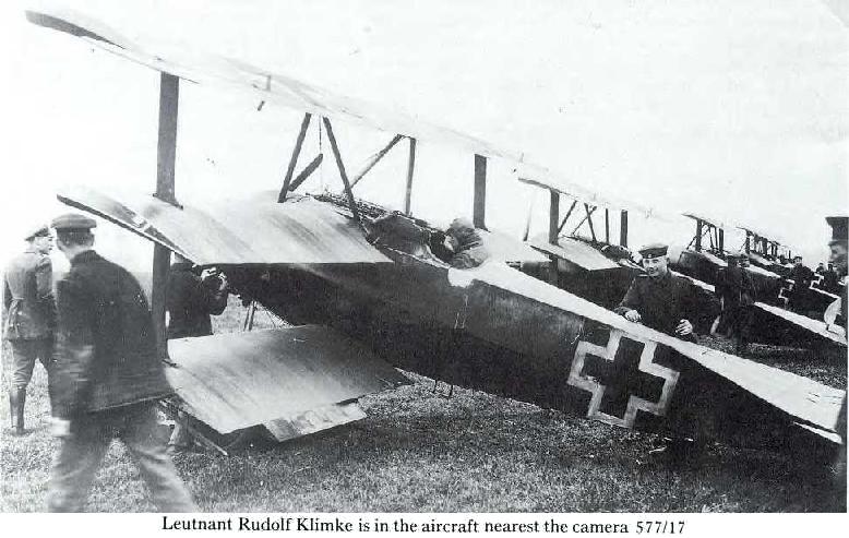 Fokker Dr.I Климке Рудольфa