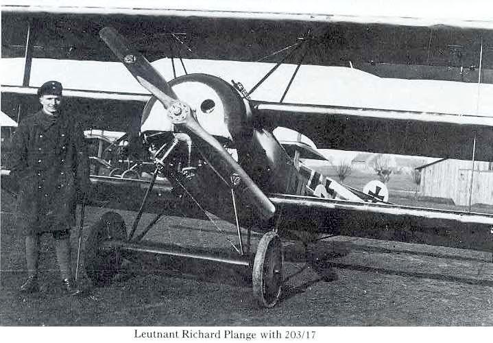 Fokker Dr.I Рихарда Планге