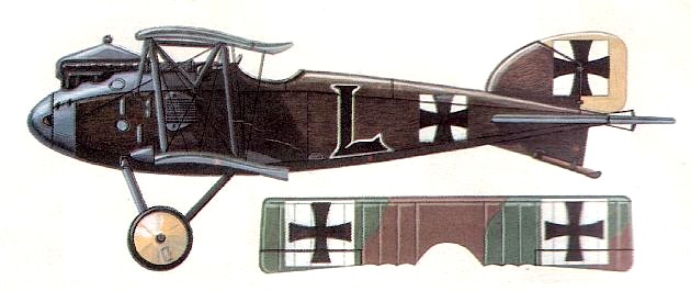 'Альбатрос' D.II В.Лойша, весна 1917 г.