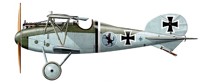 Albatros D.V Эдуарда Шляйха